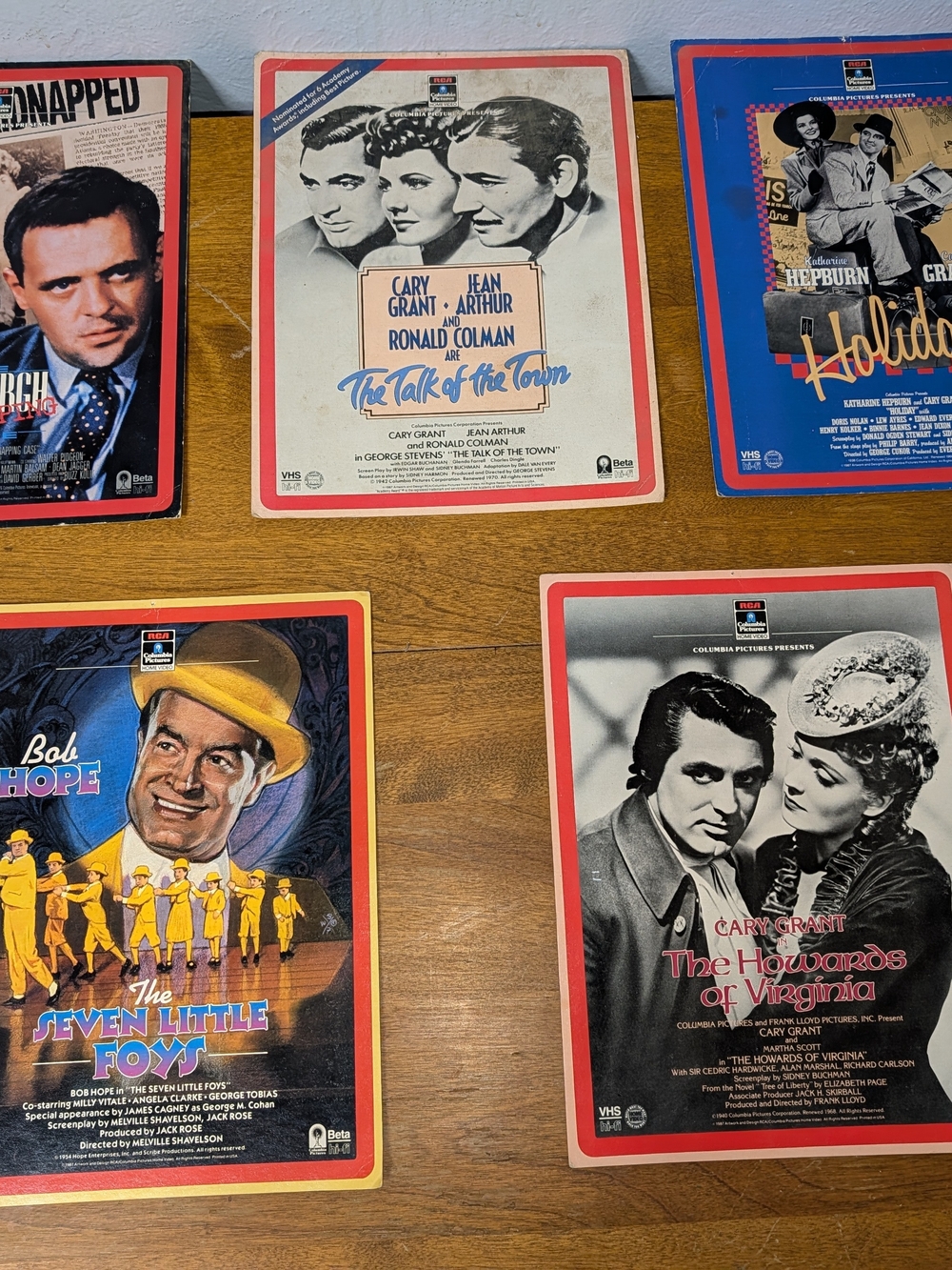 Vintage Movie Poster Prints - Red Border Classic Film Covers
